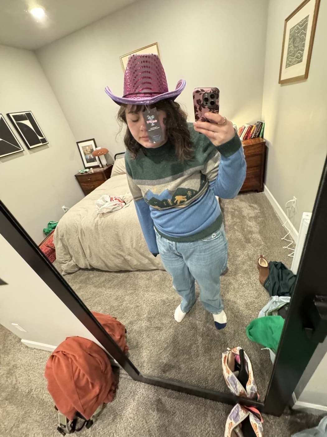 Clare K. with Cowboy Hat